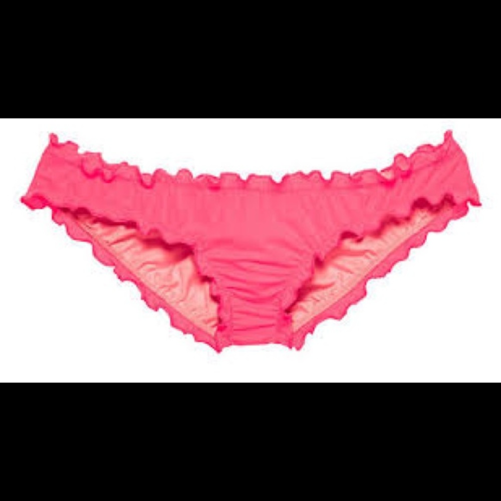Victoria's Secret Ruffle Cheeky Bikini Swim Bottom